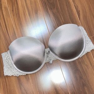 34D Aerie Mia padded push-up strapless bra